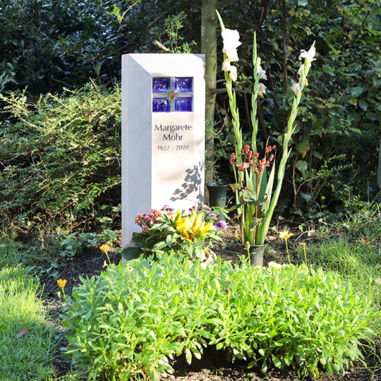 Hamburg Friedhof Volksdorf Urnengrabmal Mohr